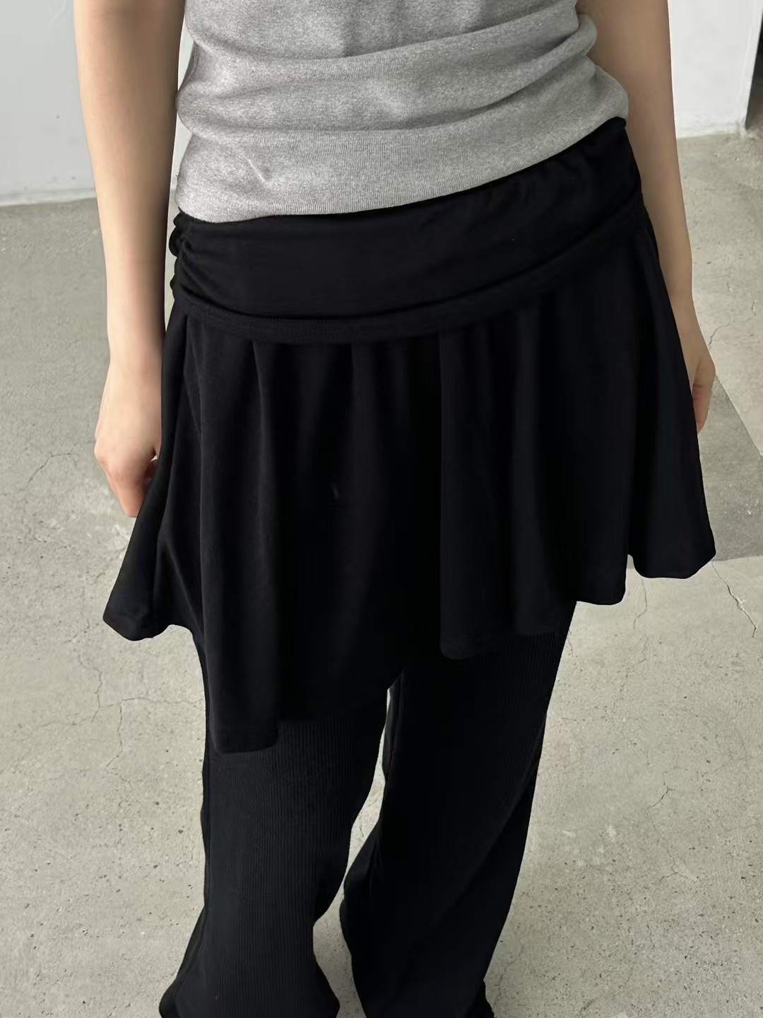 LOVINE東大門㊣直郵女士新品熱賣時尚推薦休閑人氣25春夏短裙LOVINE短裙圖色3