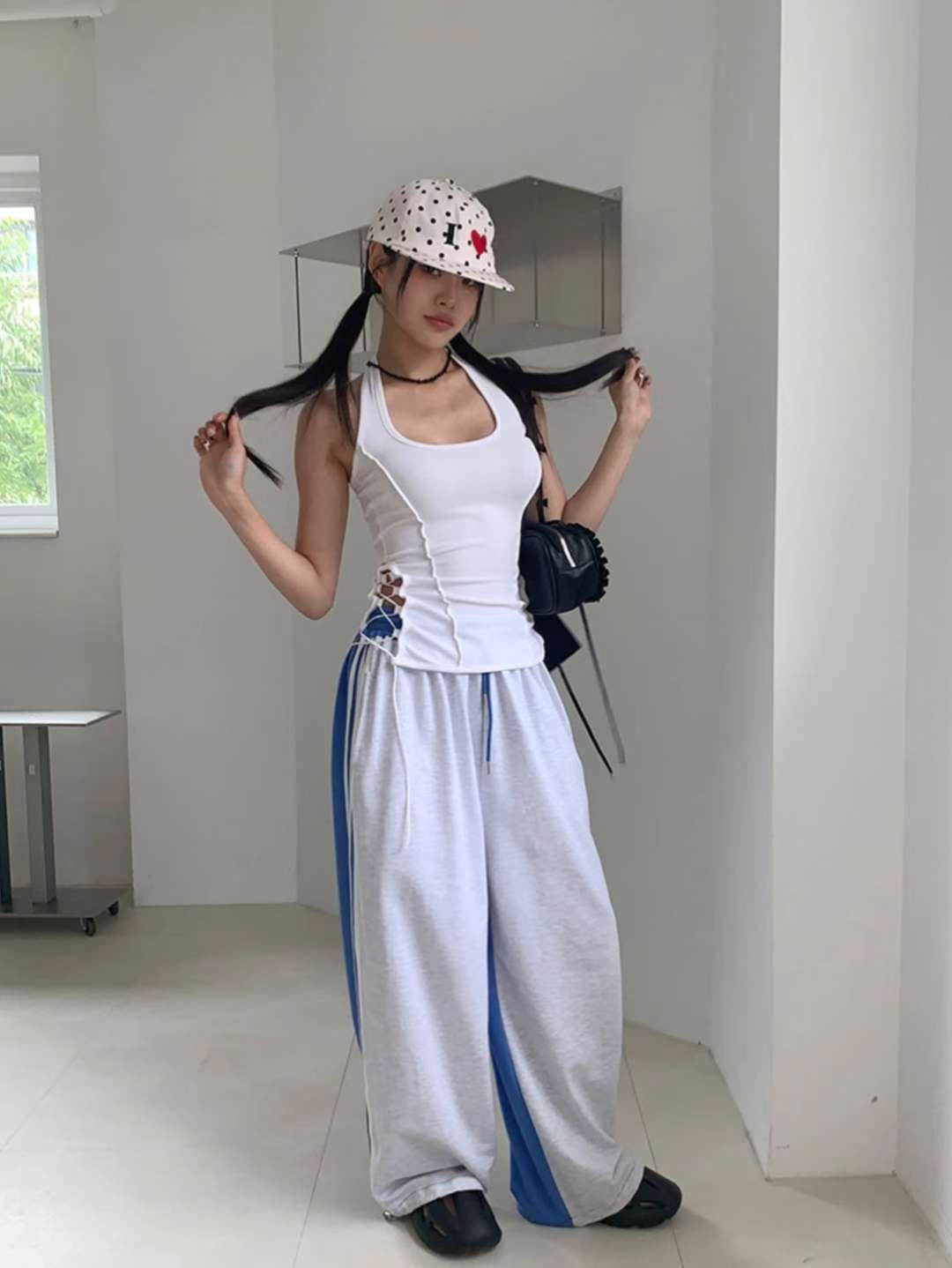 MEILLEUR韓國代購㊣女士新款人氣25春夏時尚熱賣休閑吊帶背心MEILLEUR吊帶/背心