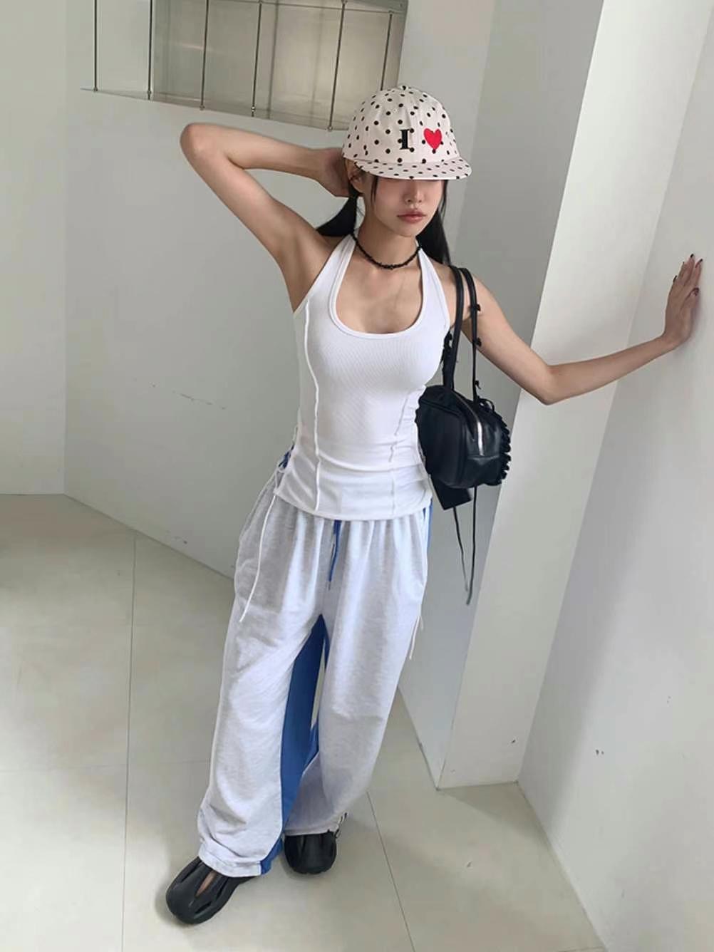 MEILLEUR韓國代購㊣女士新款人氣25春夏時尚熱賣休閑吊帶背心MEILLEUR吊帶/背心