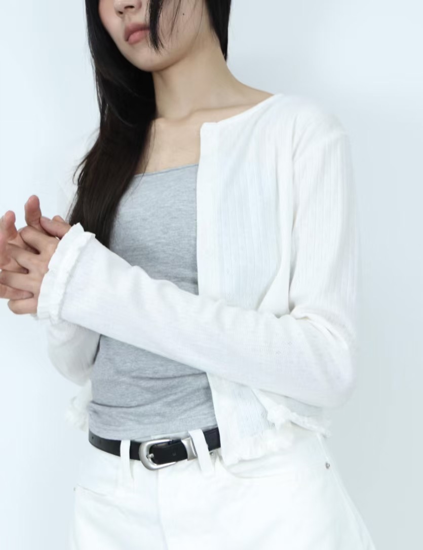 LOVINE東大門㊣代購女士新品職業時尚真品熱賣25春夏針織衫LOVINE針織衫
