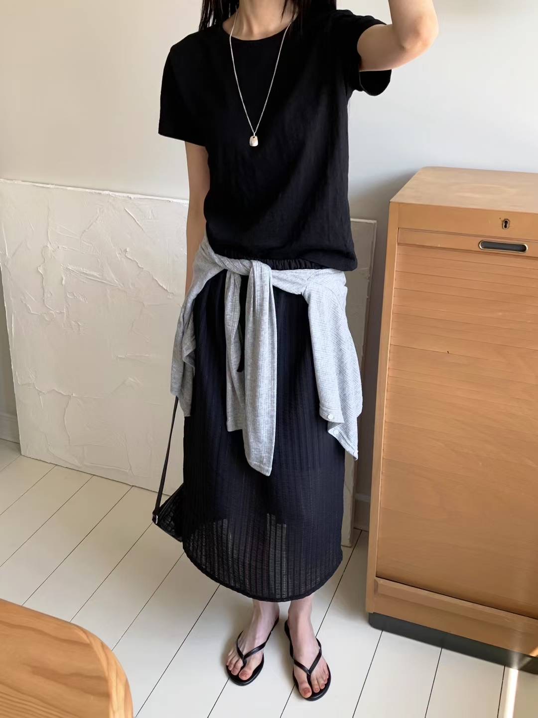 LOVINE韓國直郵㊣女裝新品熱賣休閑推薦人氣時尚真品25春夏T恤LOVINET恤