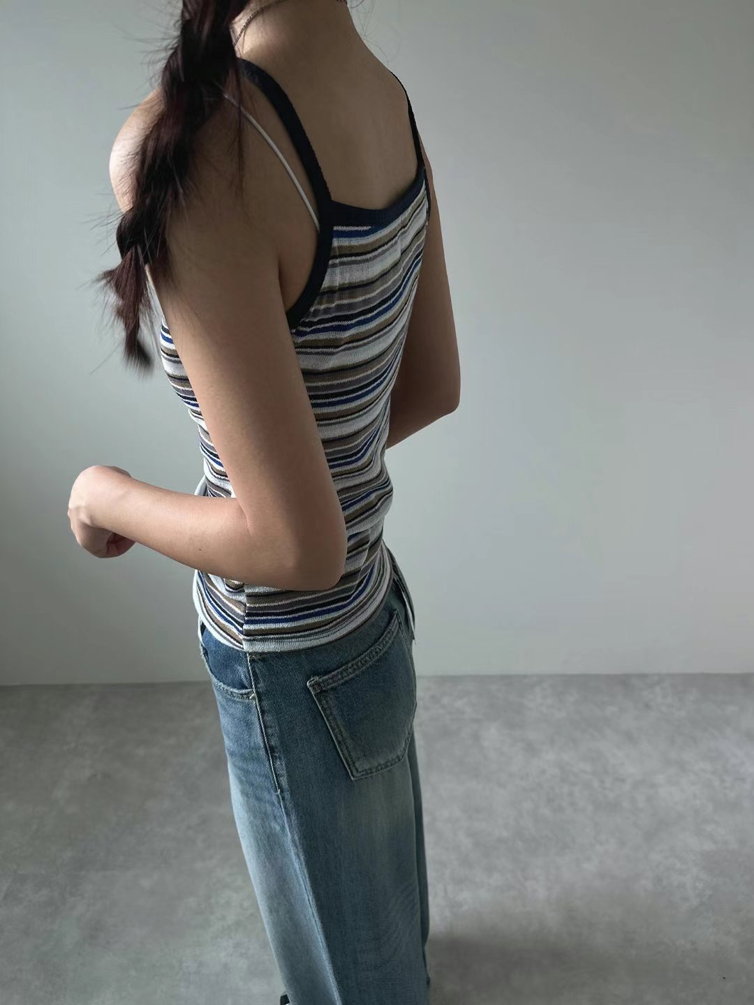 UNENE-OT韓國直郵㊣女裝新品時尚職業推薦人氣熱賣吊帶背心UNENE吊帶/背心