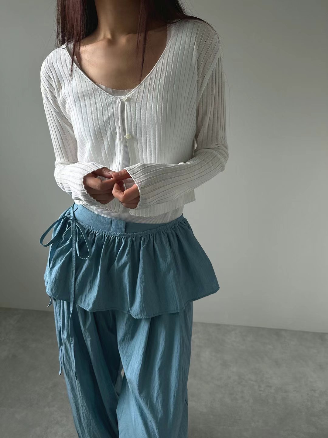 UNENE-OT東大門㊣實拍女士新款時尚休閑25春夏人氣熱賣針織衫UNENE針織衫