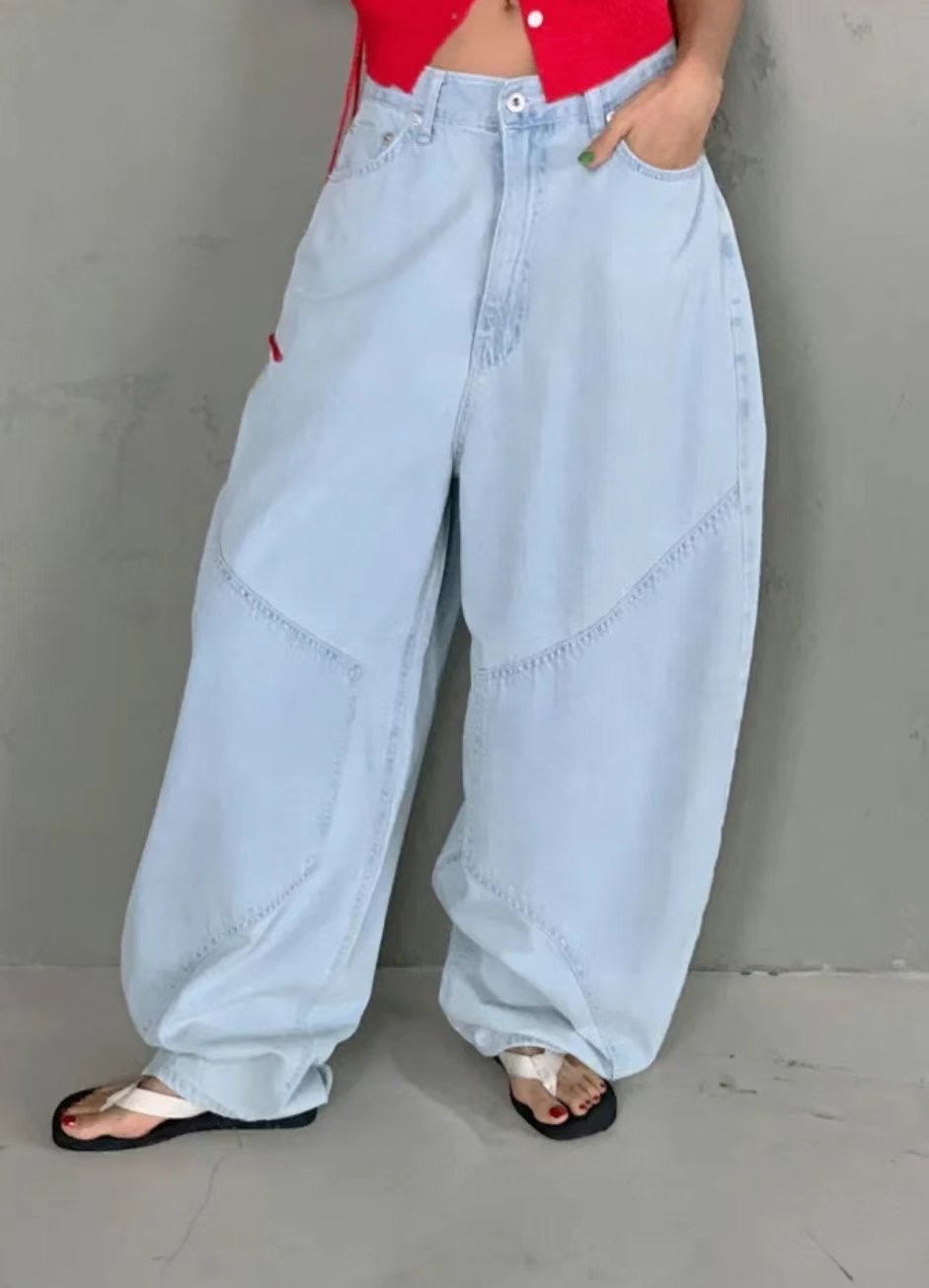 1OR2韓國直郵㊣女士新款真品休閑25春夏人氣時尚職業牛仔褲OOTJ/1OR2牛仔褲圖色1