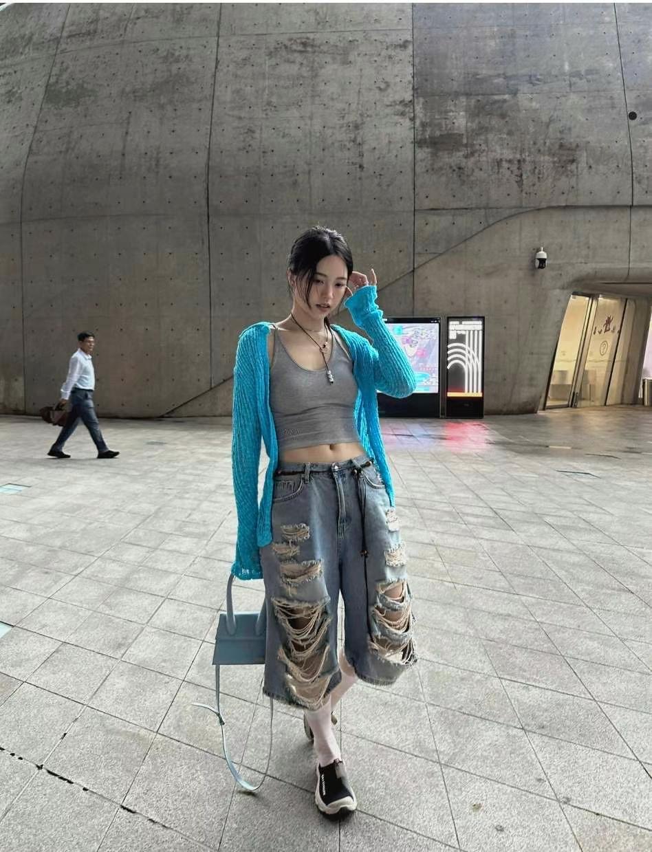 1OR2東大門㊣實拍女士新品熱賣職業時尚真品25春夏人氣短褲OOTJ/1OR2短褲