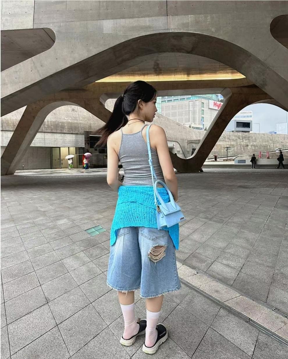 1OR2東大門㊣實拍女士新品熱賣職業時尚真品25春夏人氣短褲OOTJ/1OR2短褲