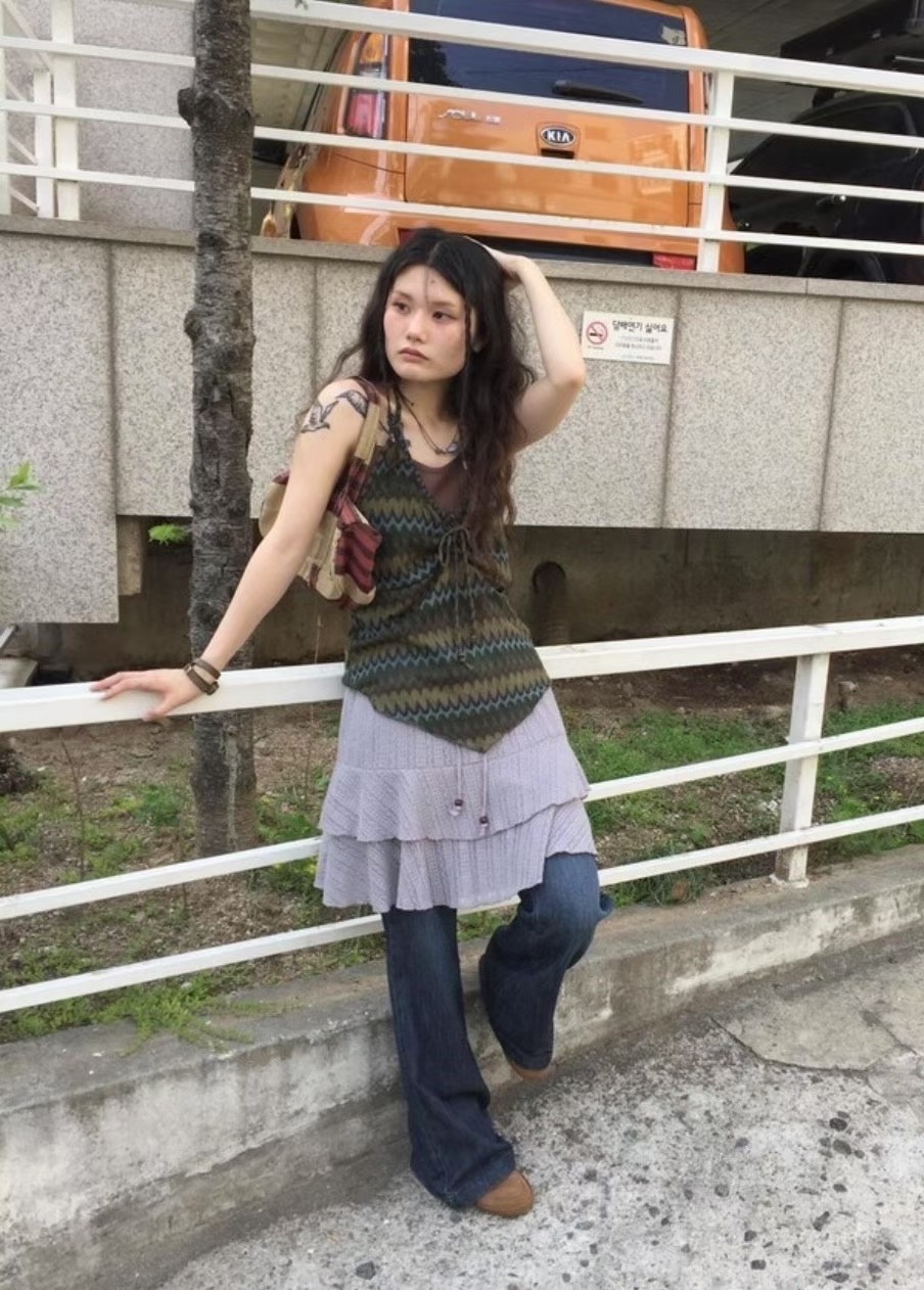 THELACREAM韓國直郵㊣女裝新品人氣熱賣時尚休閑推薦職業短裙THELACREAM短裙