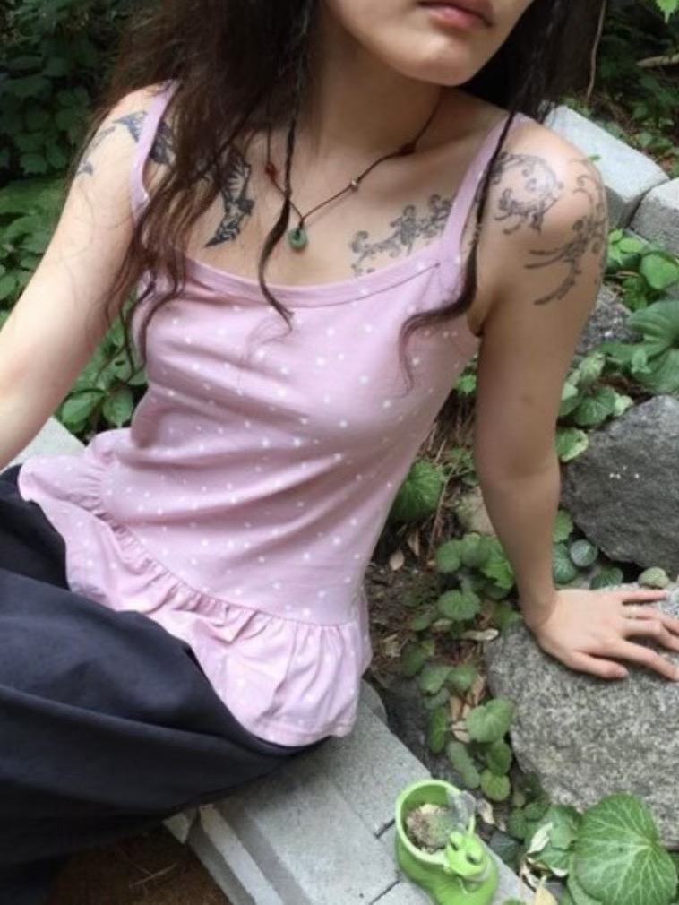 THELACREAM東大門㊣代購女裝新款25春夏推薦熱賣時尚吊帶背心THELACREAM吊帶/背心