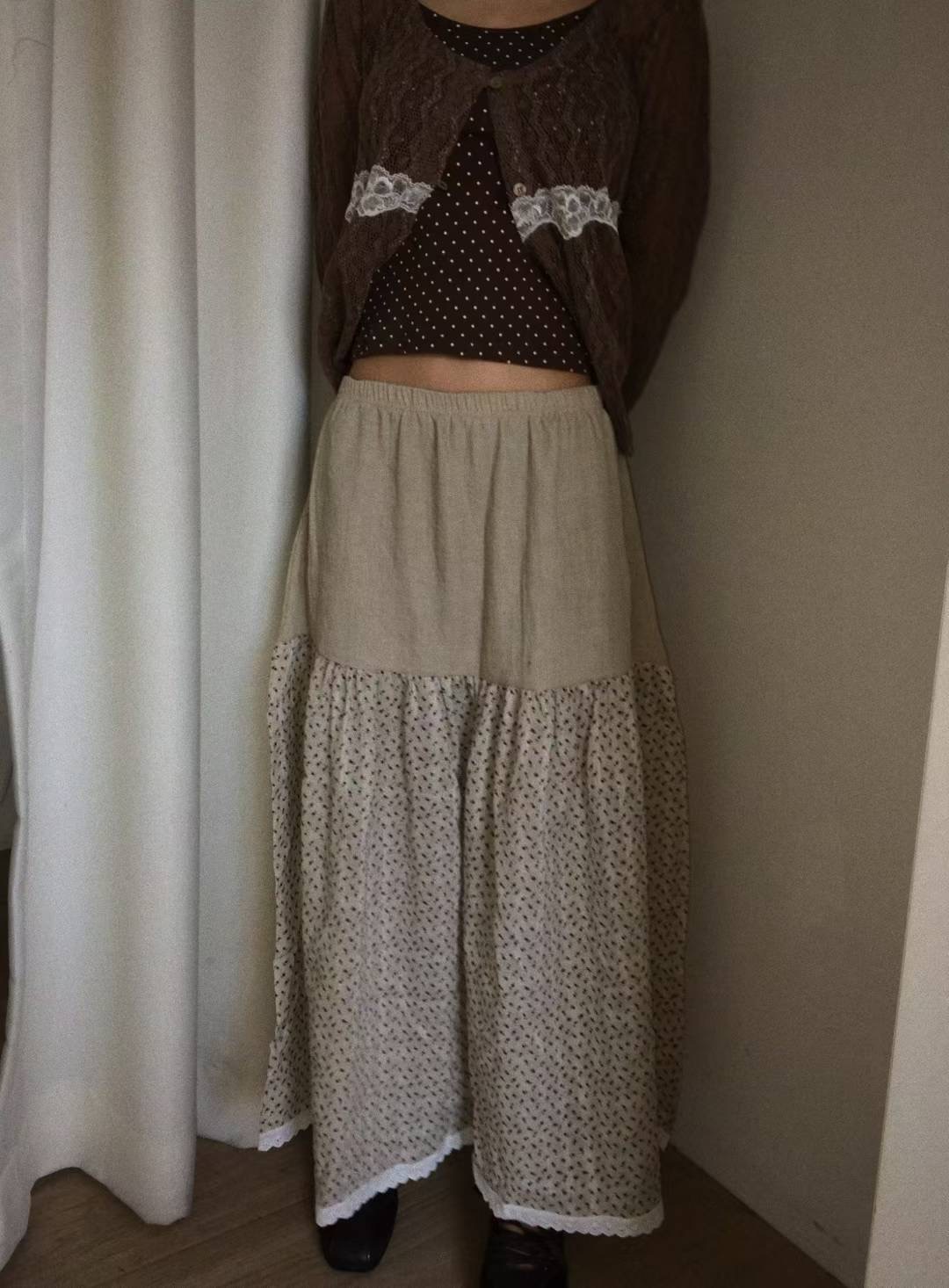 THELACREAM東大門㊣實拍女裝新品真品人氣職業休閑熱賣長裙THELACREAM長裙