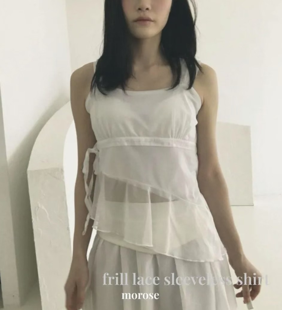 THELACREAM東大門㊣實拍女裝新款熱賣推薦休閑人氣吊帶背心THELACREAM吊帶/背心圖色2
