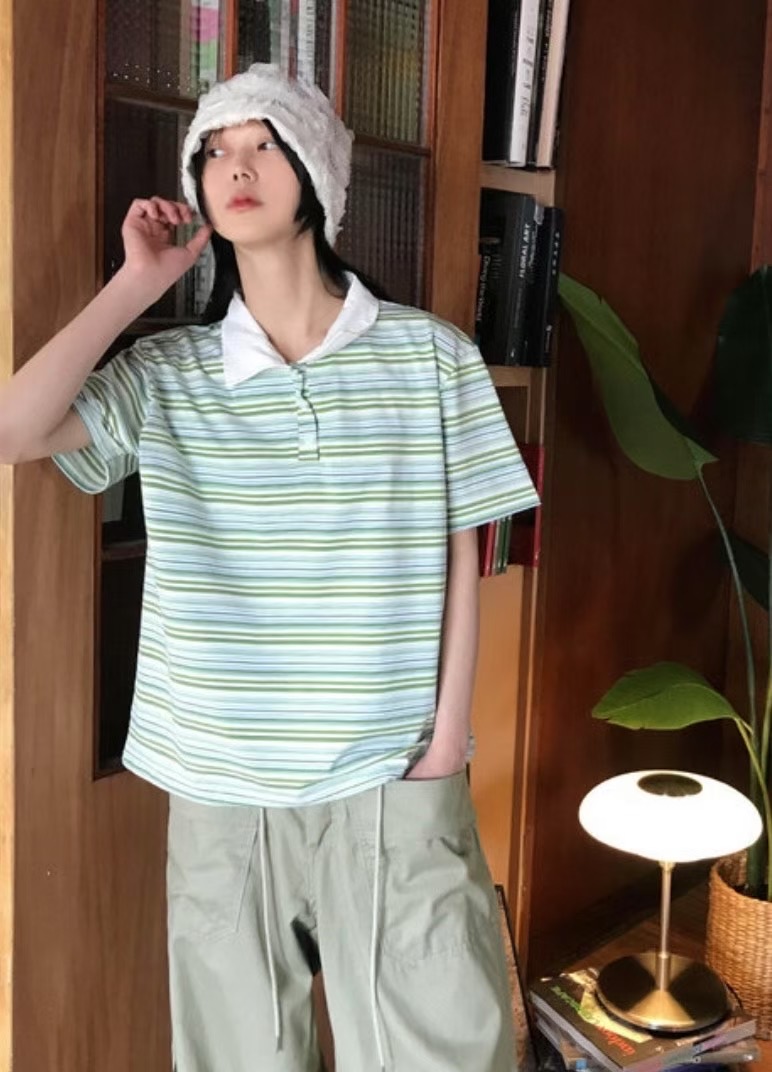 THELACREAM東大門㊣直郵女裝新款真品25春夏休閑推薦時尚T恤THELACREAMT恤