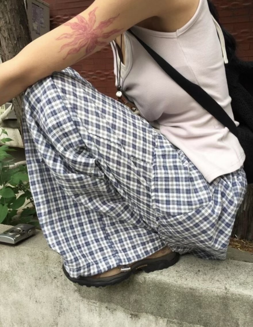 THELACREAM東大門㊣直郵女士新品熱賣25春夏職業人氣休閑褲THELACREAM休閑褲