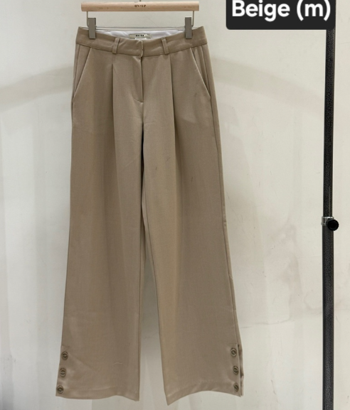 ON:UP東大門㊣直郵女士新款25春夏熱賣真品職業休閑褲子打折MURMUR褲子圖色1