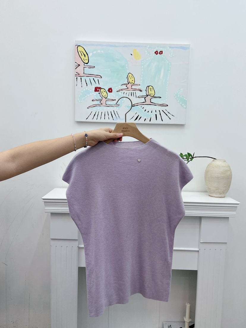 ABLESTUDIO東大門㊣直郵女裝新款真品職業推薦時尚針織衫SaleABLE STUDIO針織衫圖色2