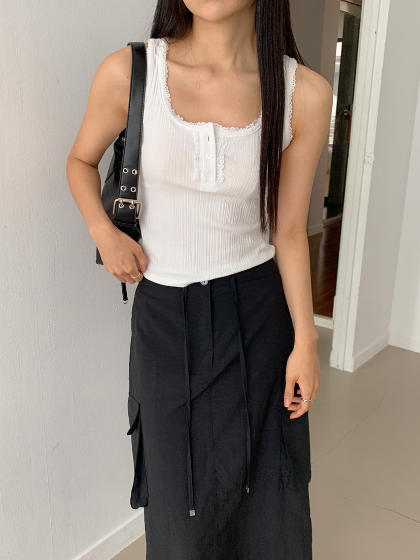 GOYOU韓國直郵㊣女裝新品人氣職業25春夏時尚推薦熱賣吊帶背心de goyou吊帶/背心