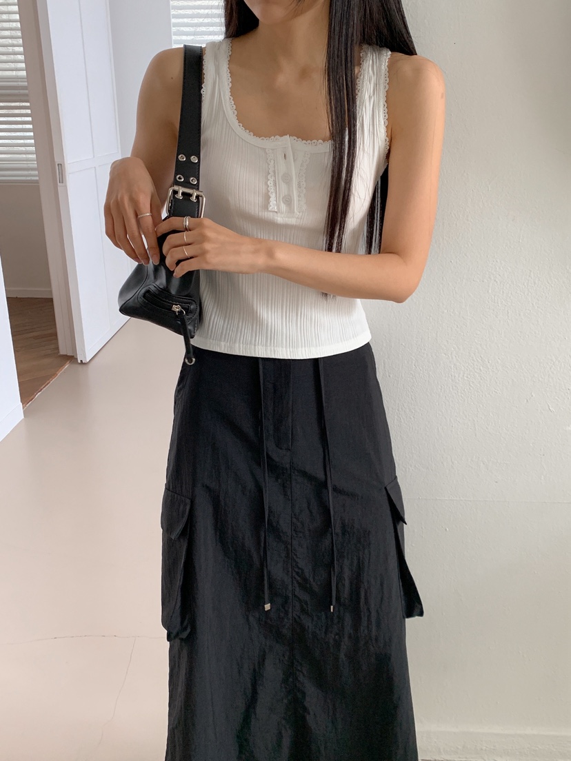 GOYOU韓國直郵㊣女裝新品人氣職業25春夏時尚推薦熱賣吊帶背心de goyou吊帶/背心