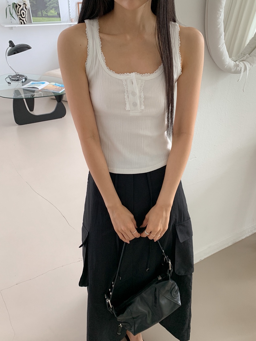 GOYOU韓國直郵㊣女裝新品人氣職業25春夏時尚推薦熱賣吊帶背心de goyou吊帶/背心