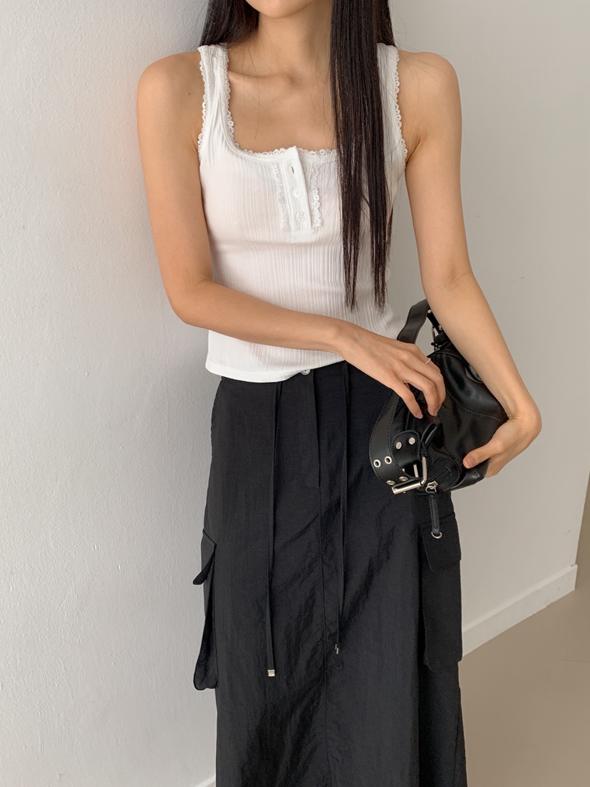GOYOU韓國直郵㊣女裝新品人氣職業25春夏時尚推薦熱賣吊帶背心de goyou吊帶/背心圖色2