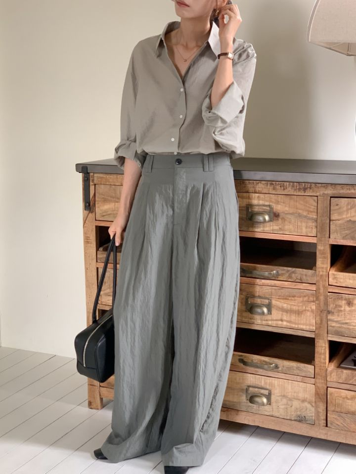 CALLIT韓國代購㊣女士新品真品時尚熱賣25春夏職業人氣休閑褲CALLIT休閑褲