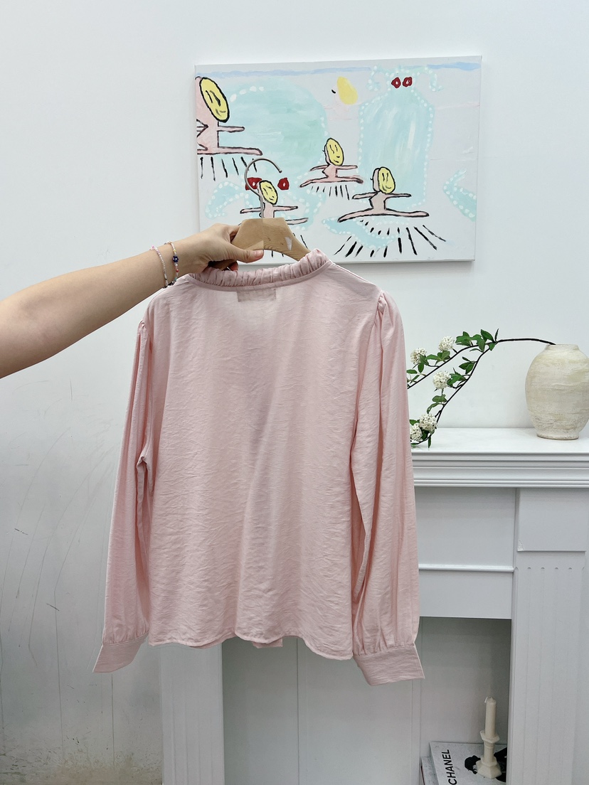 ABLESTUDIO東大門㊣代購女士新品職業25春夏襯衫蕾絲衫SaleABLE STUDIO襯衫/蕾絲衫