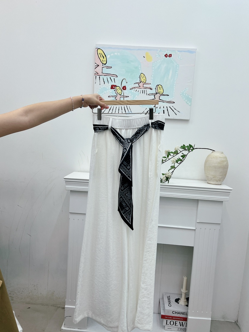 ABLESTUDIO韓國代購㊣女士新款時尚真品人氣25春夏休閑褲SaleABLE STUDIO休閑褲圖色1
