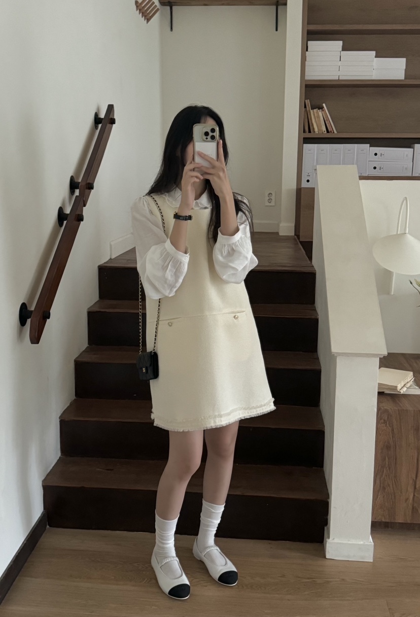 TIZZI韓國直郵㊣女裝新品真品職業熱賣25春夏時尚人氣連衣裙TIZZI連衣裙