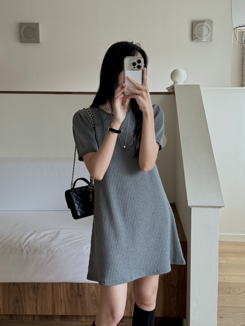 TIZZI韓國直郵㊣女裝新款人氣推薦25春夏休閑時尚職業連衣裙TIZZI連衣裙