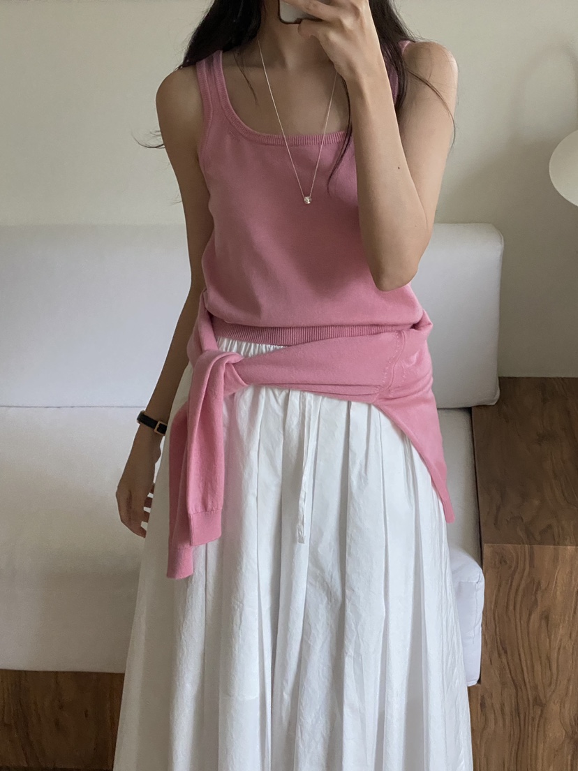TIZZI東大門㊣代購女士新品推薦職業時尚休閑人氣25春夏吊帶背心TIZZI吊帶/背心