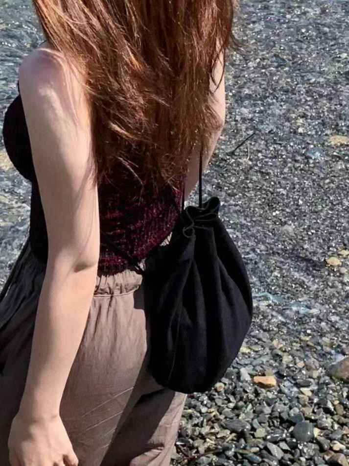 MYCABINET韓國直郵㊣女裝新款熱賣25春夏人氣雙肩背包絨面革MYCABINET雙肩背包圖色2