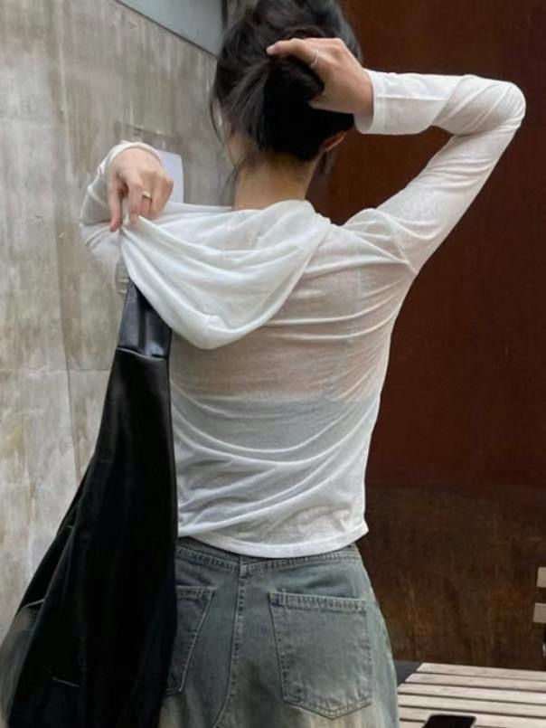 MYCABINET東大門㊣實拍女裝新品時尚真品25春夏推薦長袖T恤MYCABINET長袖T恤