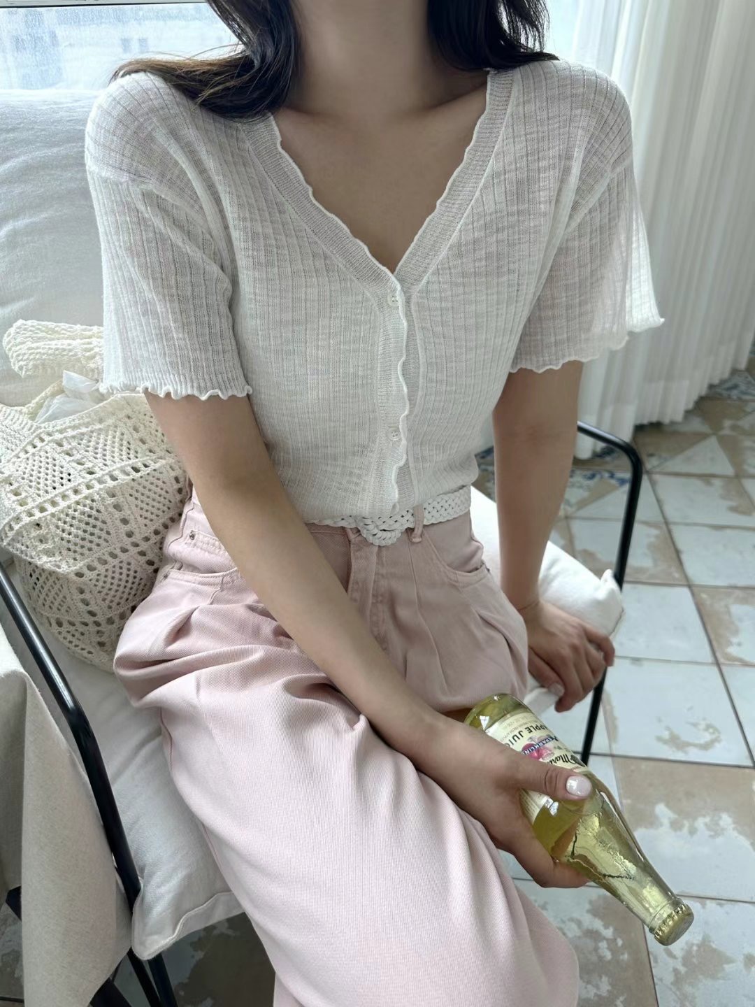 THERE BY-데얼 바이-T韓國直郵㊣女士新品人氣時尚針織衫THERE BY針織衫