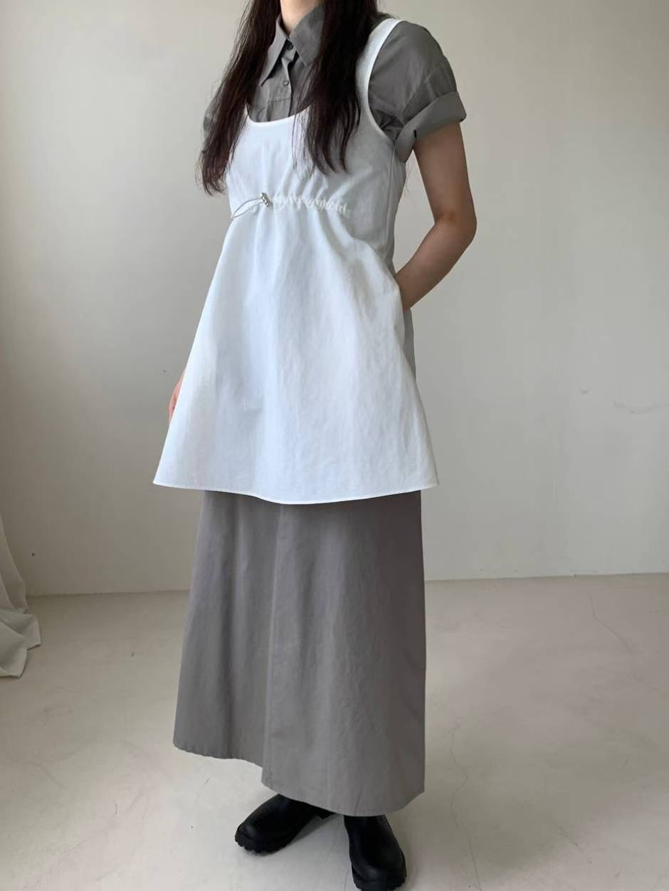 MYCABINET東大門㊣代購女裝新款時尚真品25春夏推薦職業連衣裙MYCABINET連衣裙圖色3