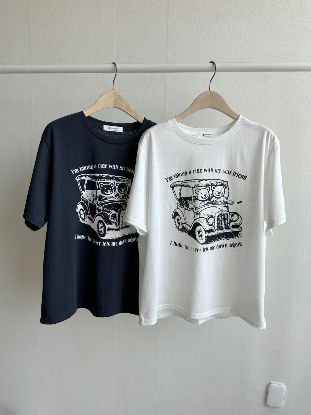 THERE BY-데얼 바이-T韓國代購㊣女士新品推薦休閑熱賣T恤THERE BYT恤