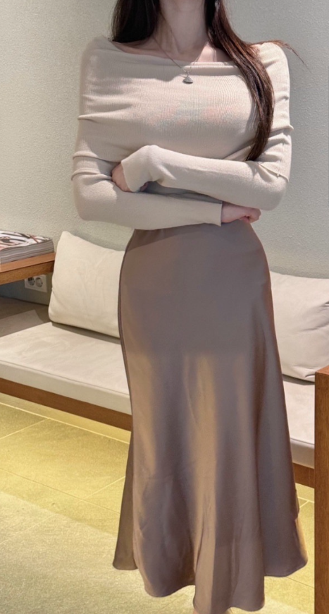 ON:UP東大門㊣直郵女士新品真品休閑時尚針織衫打折露肩緊身ON:UP針織衫