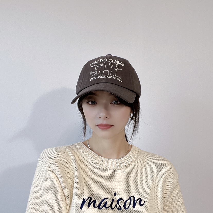 LOVELY HAT韓國直郵㊣女士新品休閑推薦熱賣職業25春夏帽子LOVELY HAT帽子
