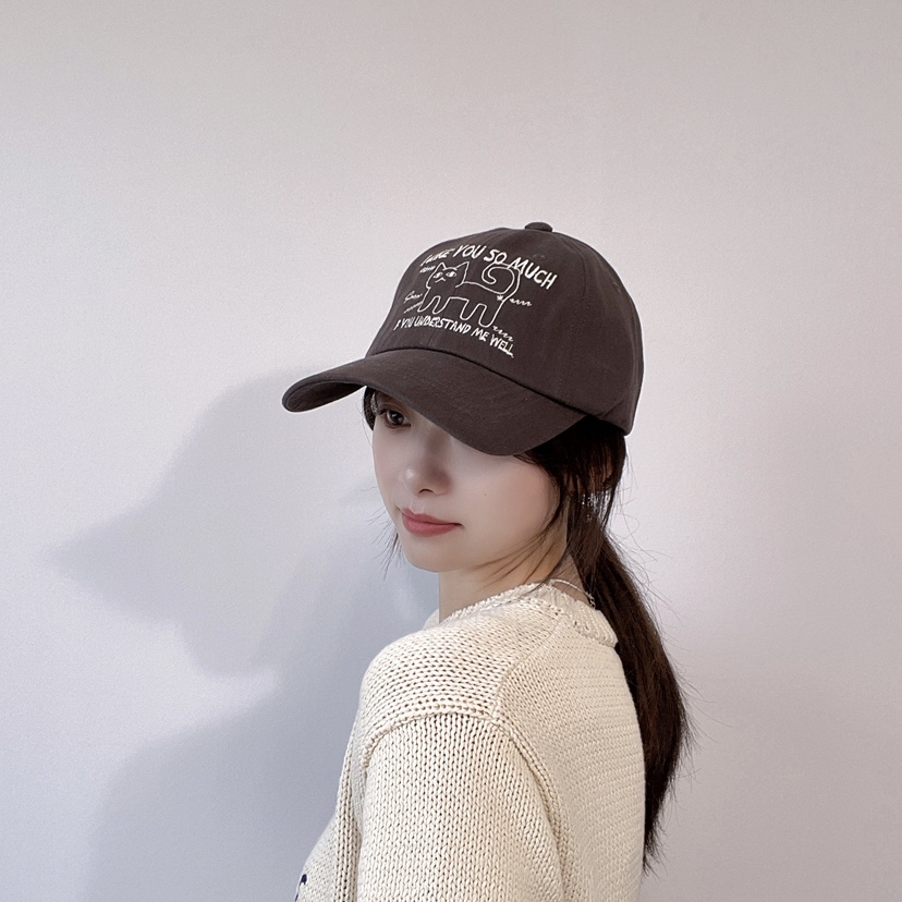 LOVELY HAT韓國直郵㊣女士新品休閑推薦熱賣職業25春夏帽子LOVELY HAT帽子