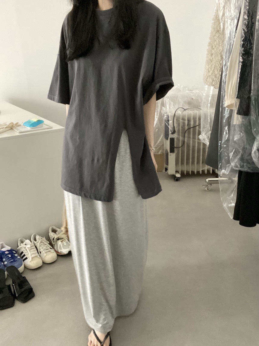 PLANTS ON GRAY韓國代購㊣女裝新款職業熱賣25春夏真品T恤PLANTS ON GRAYT恤