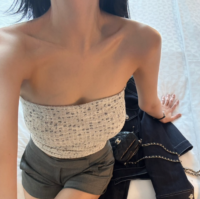 ON:UP韓國直郵㊣女裝新款25春夏推薦休閑時尚職業吊帶背心打折ON:UP吊帶/背心