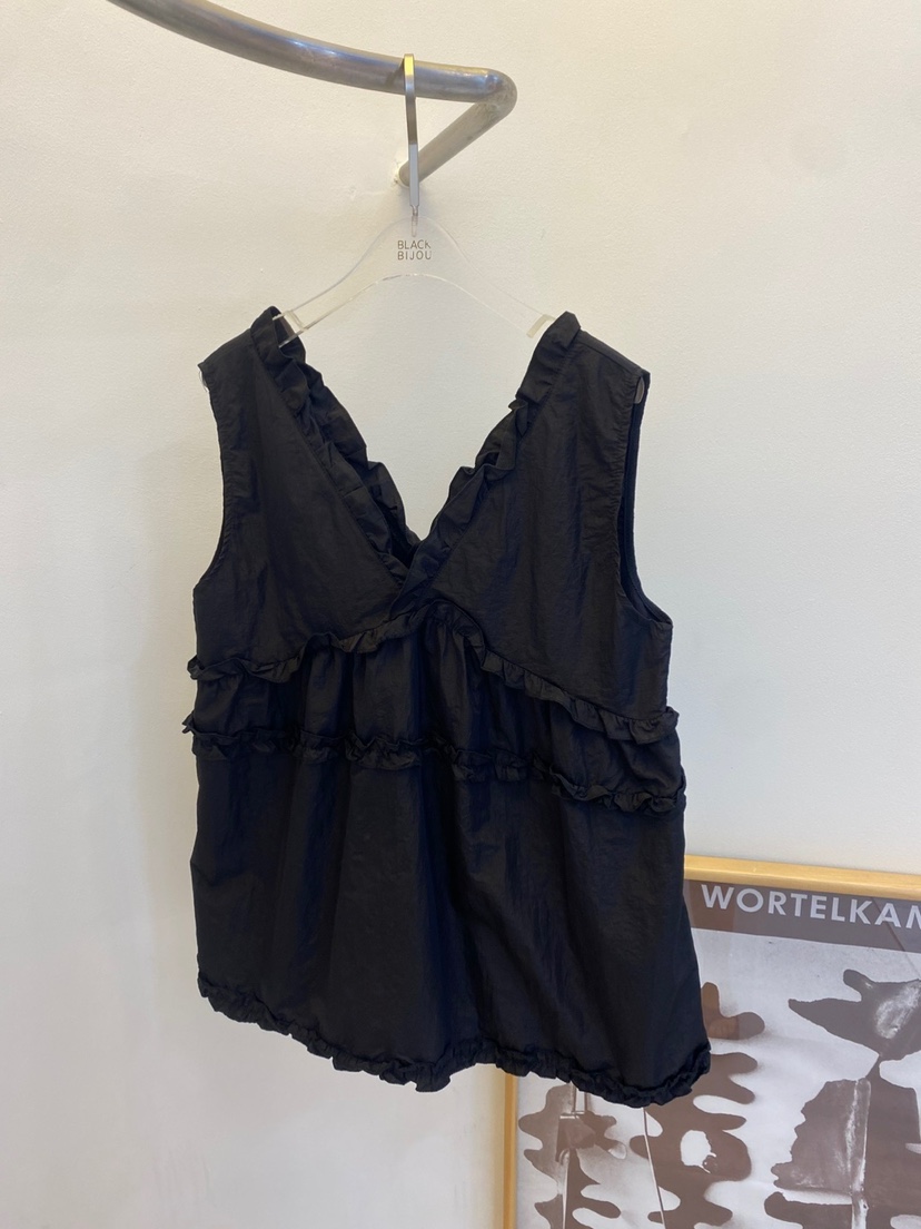 BLACK BIJOU東大門㊣實拍女裝新款熱賣休閑職業時尚吊帶背心BLACK BIJOU吊帶/背心圖色3