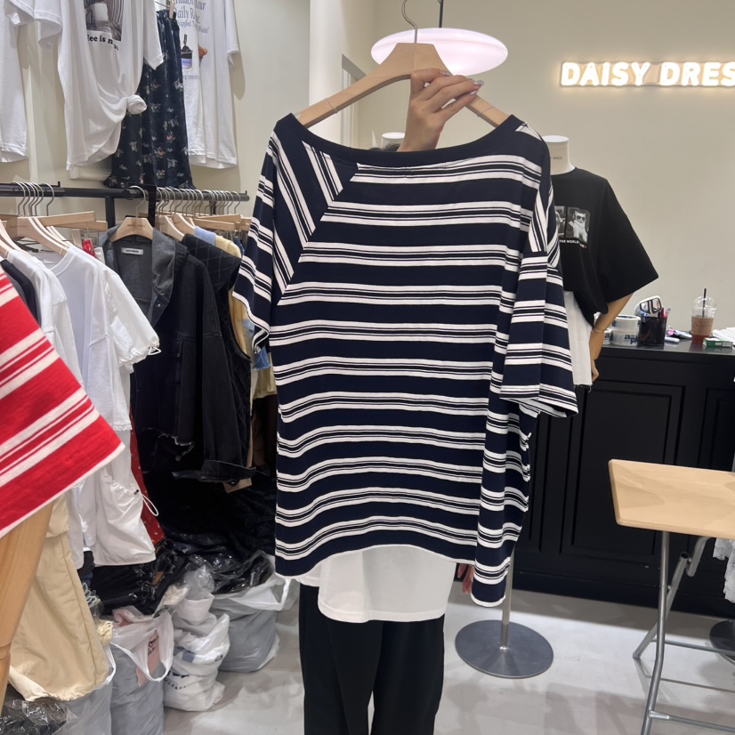 DAISY DRESS東大門㊣代購女士新款25春夏時尚真品熱賣職業T恤DAISY DRESST恤