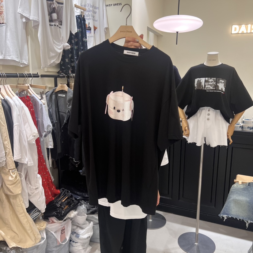 DAISY DRESS韓國代購㊣女裝新品真品職業推薦25春夏人氣T恤DAISY DRESST恤