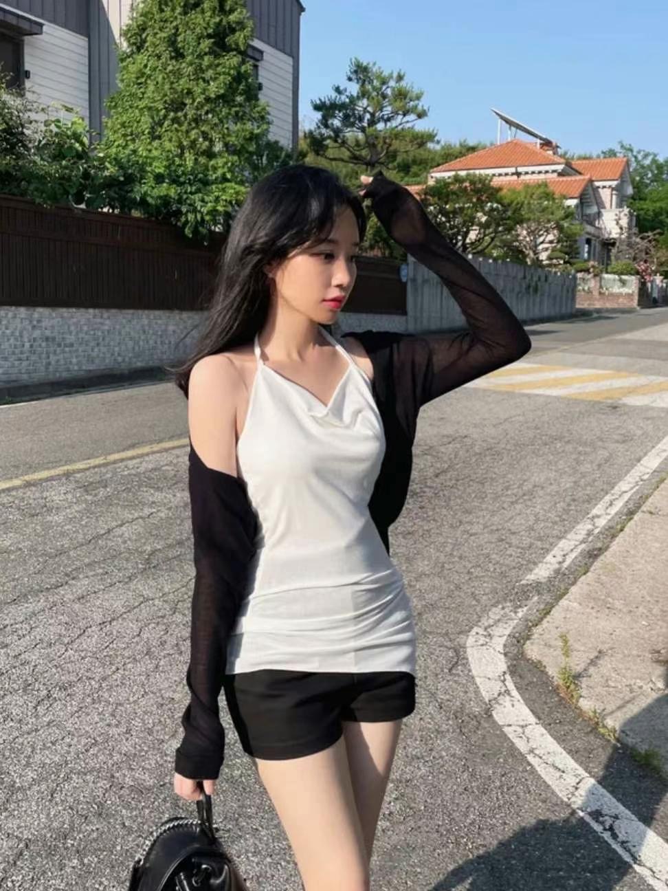 MEILLEUR東大門㊣代購女裝新款熱賣職業時尚人氣25春夏吊帶背心MEILLEUR吊帶/背心圖色3