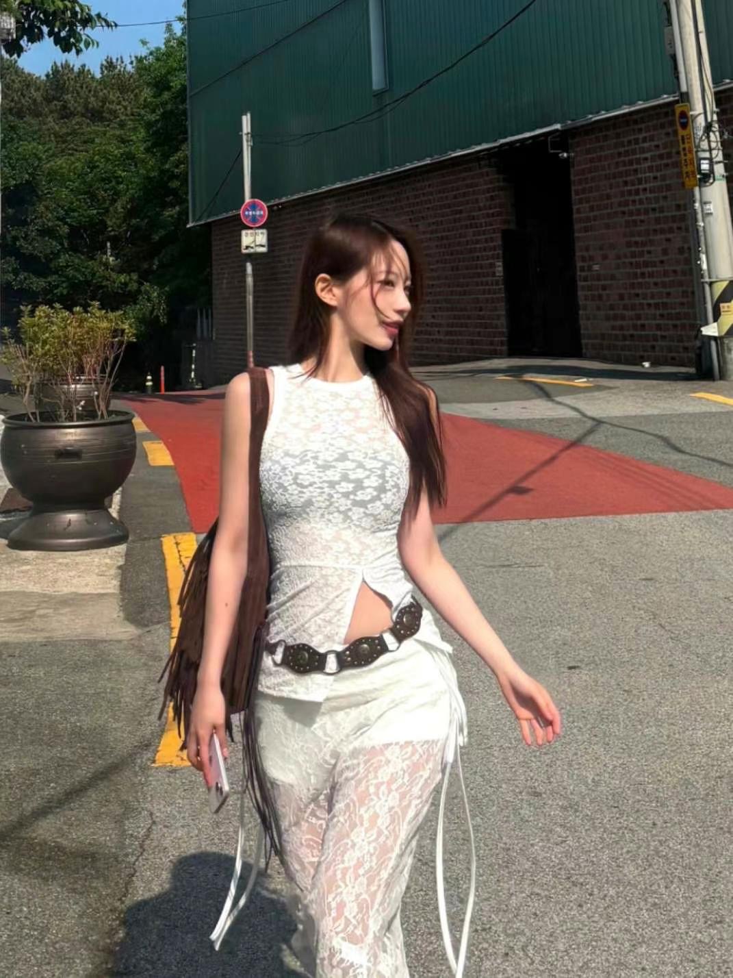 MEILLEUR韓國代購㊣女裝新品時尚人氣真品推薦25春夏吊帶背心MEILLEUR吊帶/背心