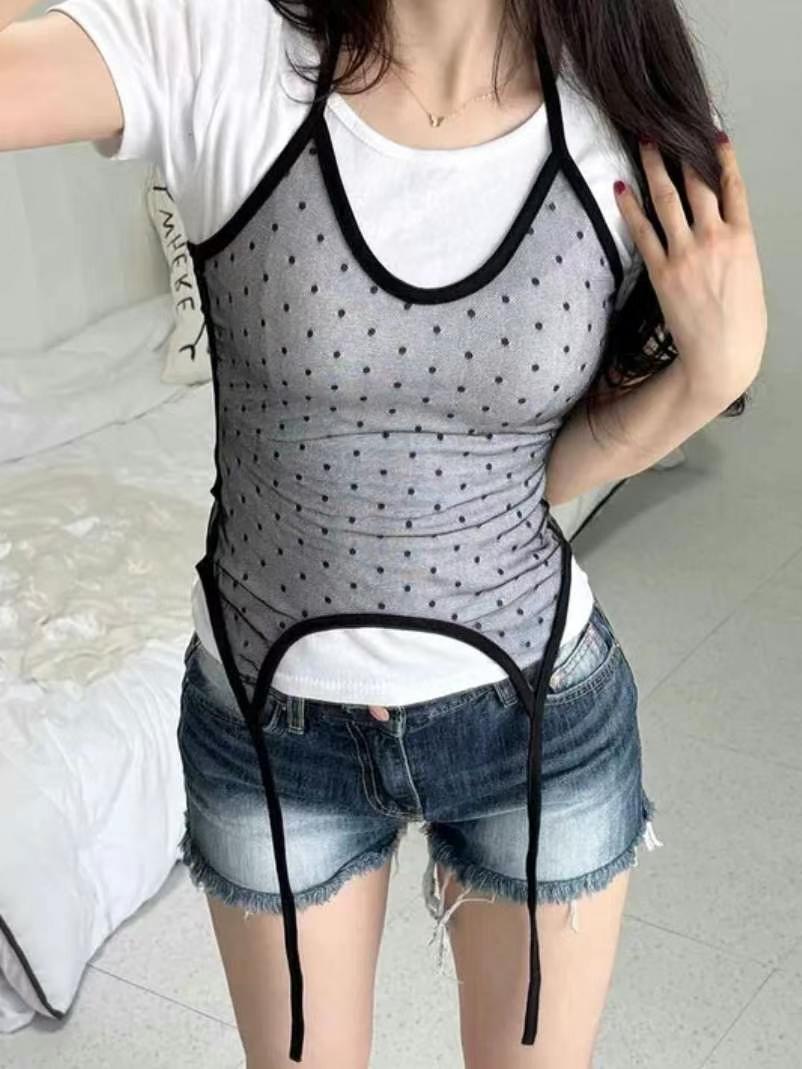 MEILLEUR東大門㊣直郵女裝新款職業真品時尚人氣休閑吊帶背心MEILLEUR吊帶/背心圖色1