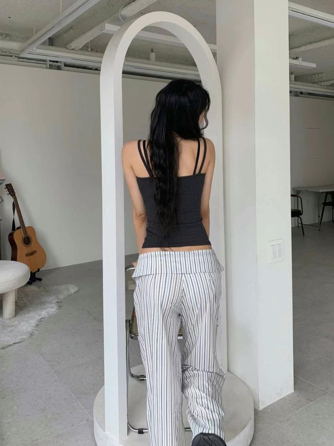 MEILLEUR韓國直郵㊣女裝新品真品時尚25春夏吊帶背心蕾絲花MEILLEUR吊帶/背心