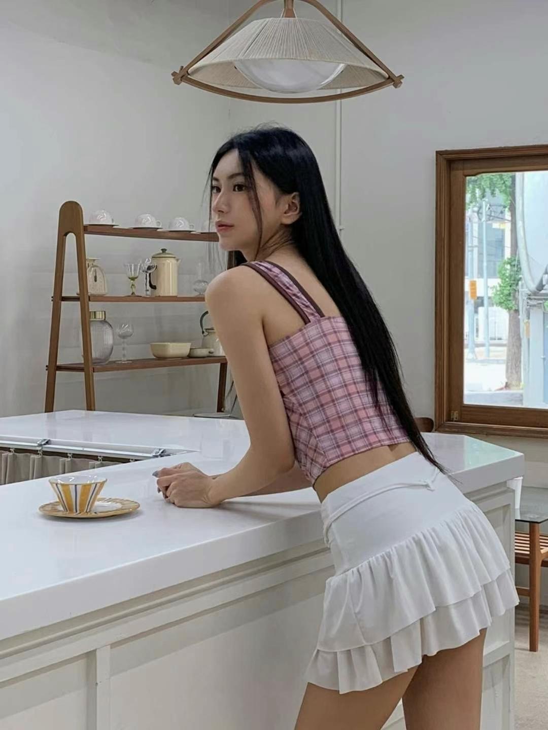 MEILLEUR東大門㊣代購女裝新款休閑推薦真品熱賣短裙含腰繩MEILLEUR短裙