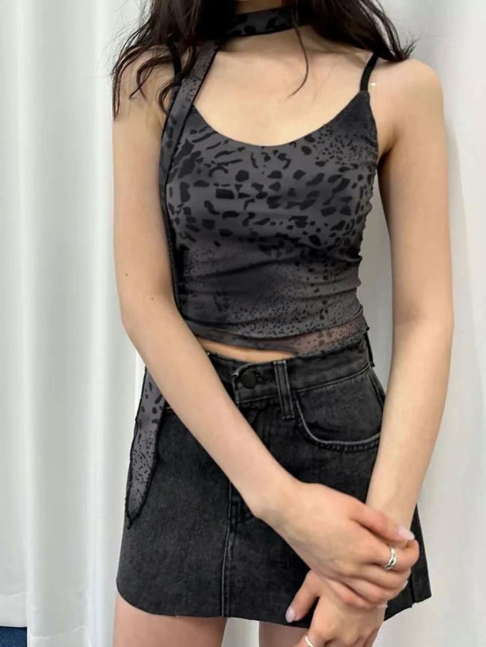MEILLEUR韓國直郵㊣女裝新款職業休閑25春夏吊帶背心含脖帶MEILLEUR吊帶/背心