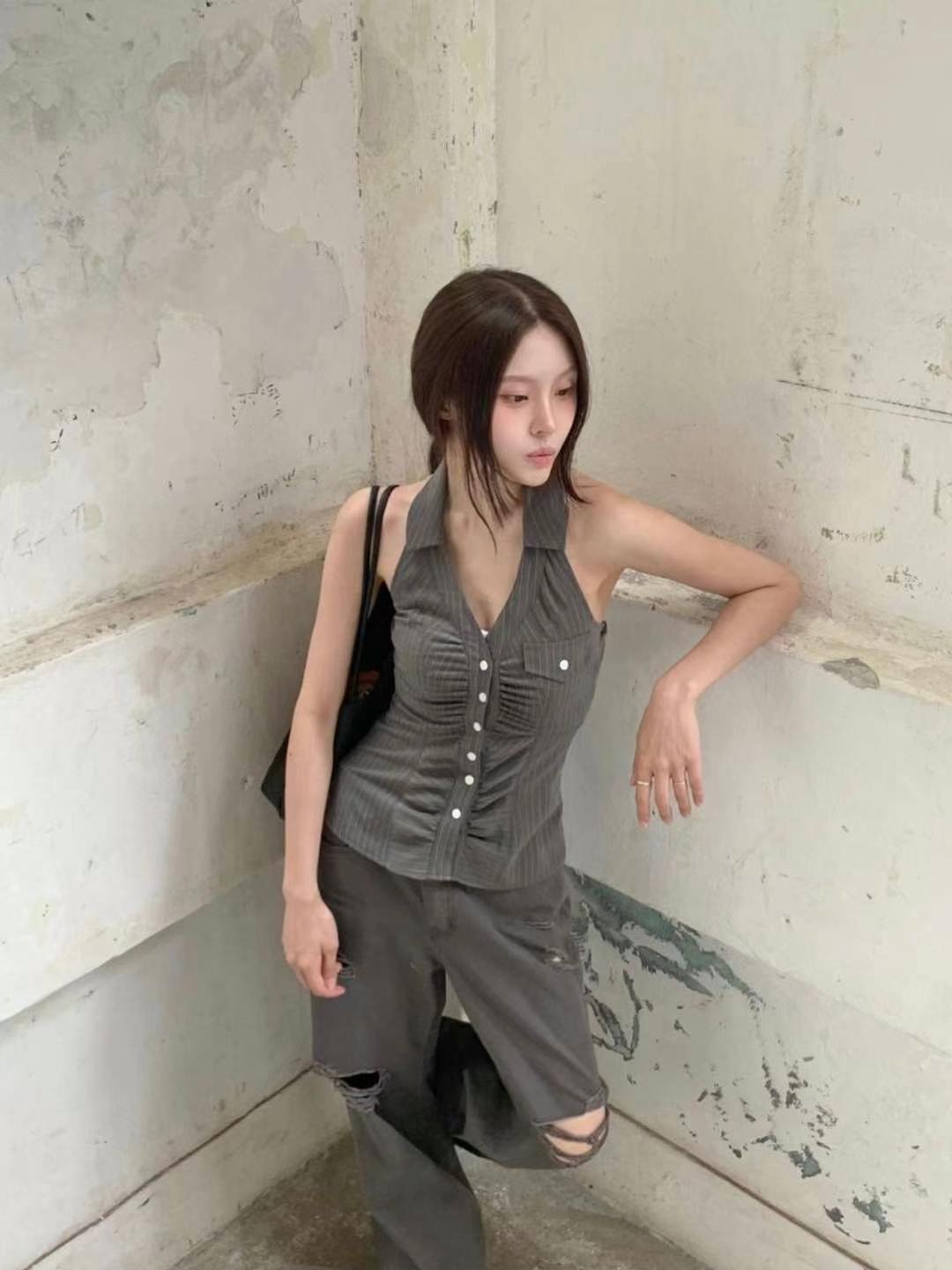 MEILLEUR東大門㊣代購女士新品時尚人氣休閑25春夏吊帶背心MEILLEUR吊帶/背心