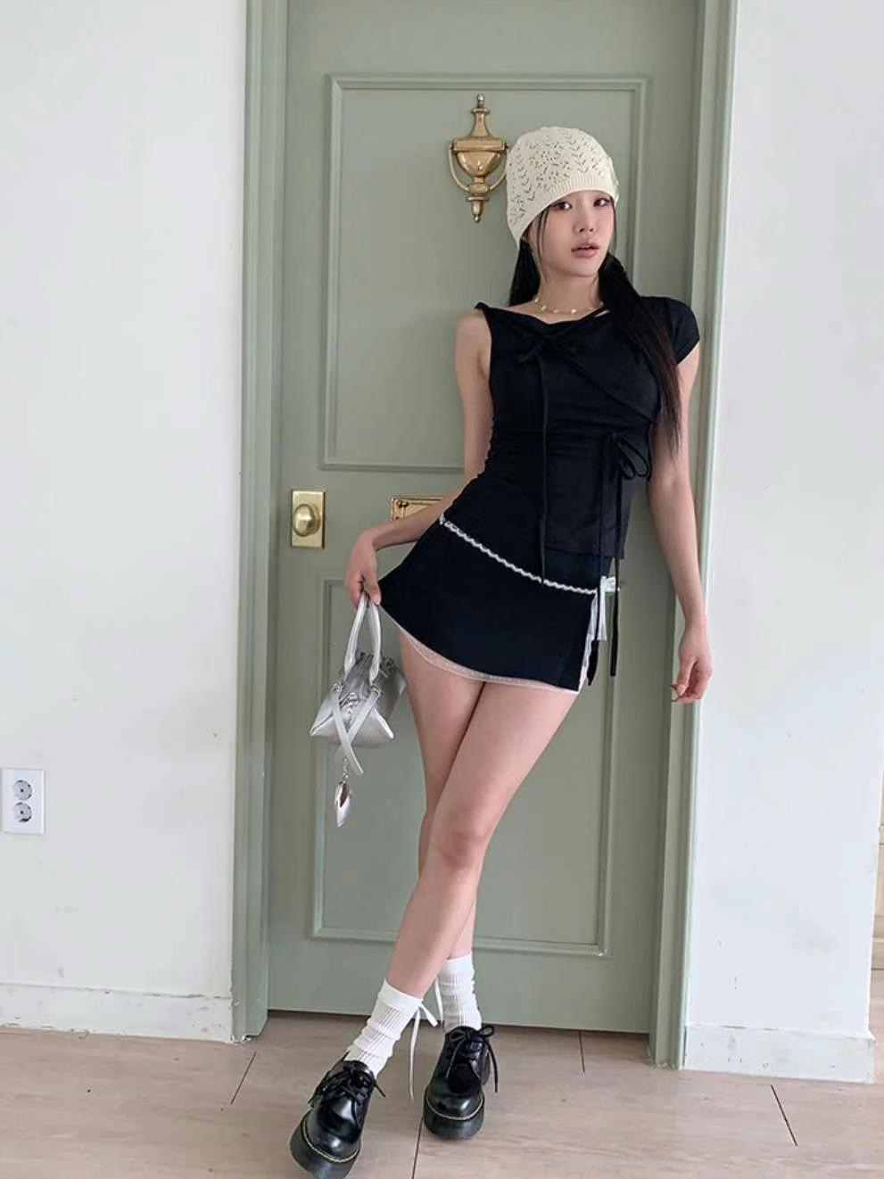 MEILLEUR東大門㊣實拍女裝新款時尚職業推薦休閑人氣吊帶背心MEILLEUR吊帶/背心