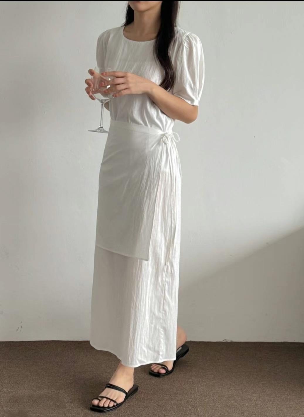 ANDBYL東大門㊣直郵女裝新品職業25春夏真品推薦休閑連衣裙ANDBYL連衣裙